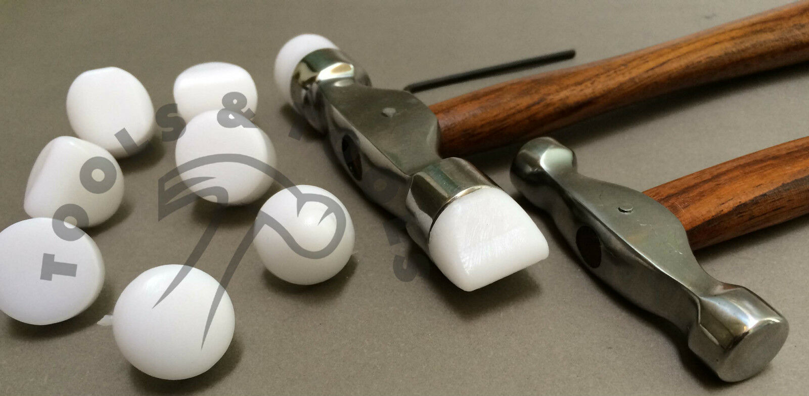 2-Pcs-Nylon-Tips-Texturing-Hammer-Designing-Forming-Metal-Silver-Smith-REPOUSSEE-262046538220-3