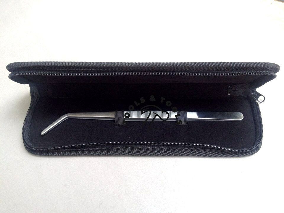 Aquarium-10-Curved-Tweezers-Aquatic-Live-Plant-Fish-Thick-S-Steel-With-Pouch-251925279520-2