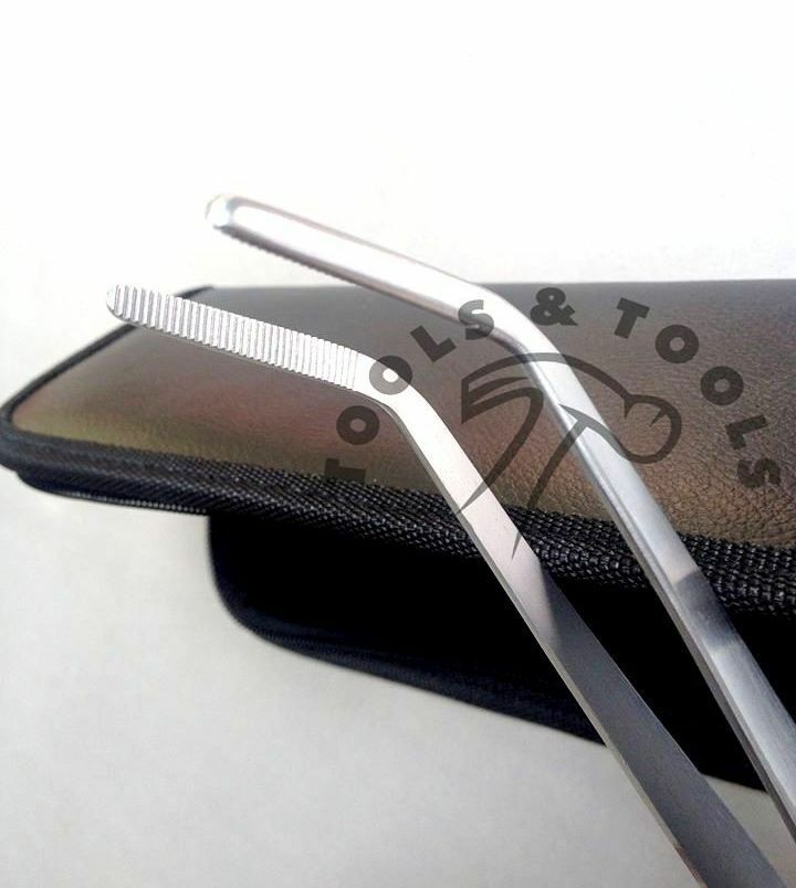Aquarium-10-Curved-Tweezers-Aquatic-Live-Plant-Fish-Thick-S-Steel-With-Pouch-251925279520-5