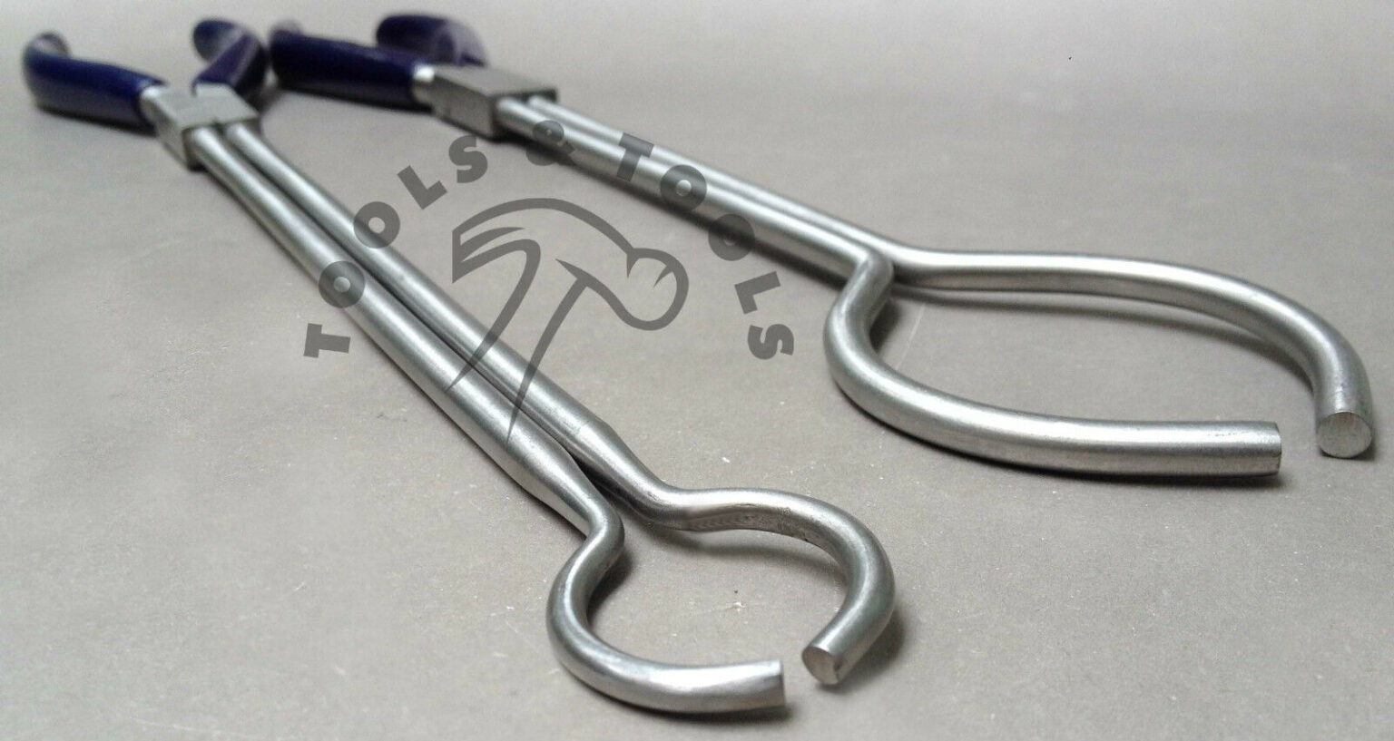 LSMIITTH 16KG Crucible Tongs Holder – Graphite Furnace Casting Tool For Gas Melting