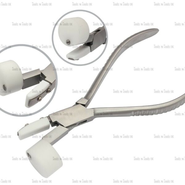 thumbnail image 2 of ODM Pad Adjusting Pliers With Nylon Jaws – Optical & Jewelry Making Tool 2 of 6