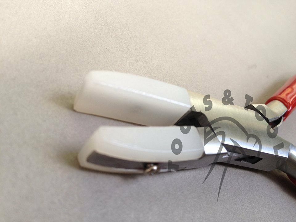 QUALITY-BIG-SIZE-FLAT-NOSE-PLIERS-NYLON-JAWS-5-34-WIRE-WORK-JEWELRY-CRAFTS-251880837080-2