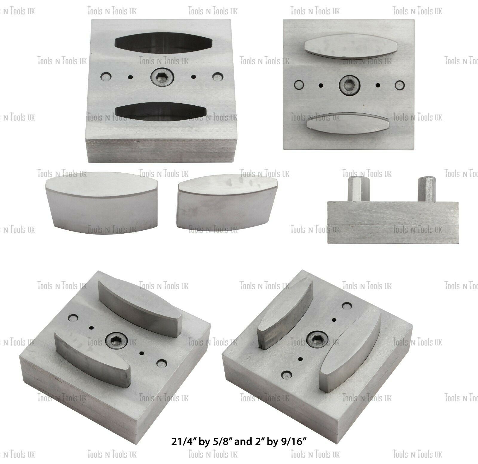 NEW-NARROW-OVAL-2-PUNCH-STEEL-DISC-CUTTER-JEWELLERY-DAPPING-CUT-METAL-SHEETS-264889518091