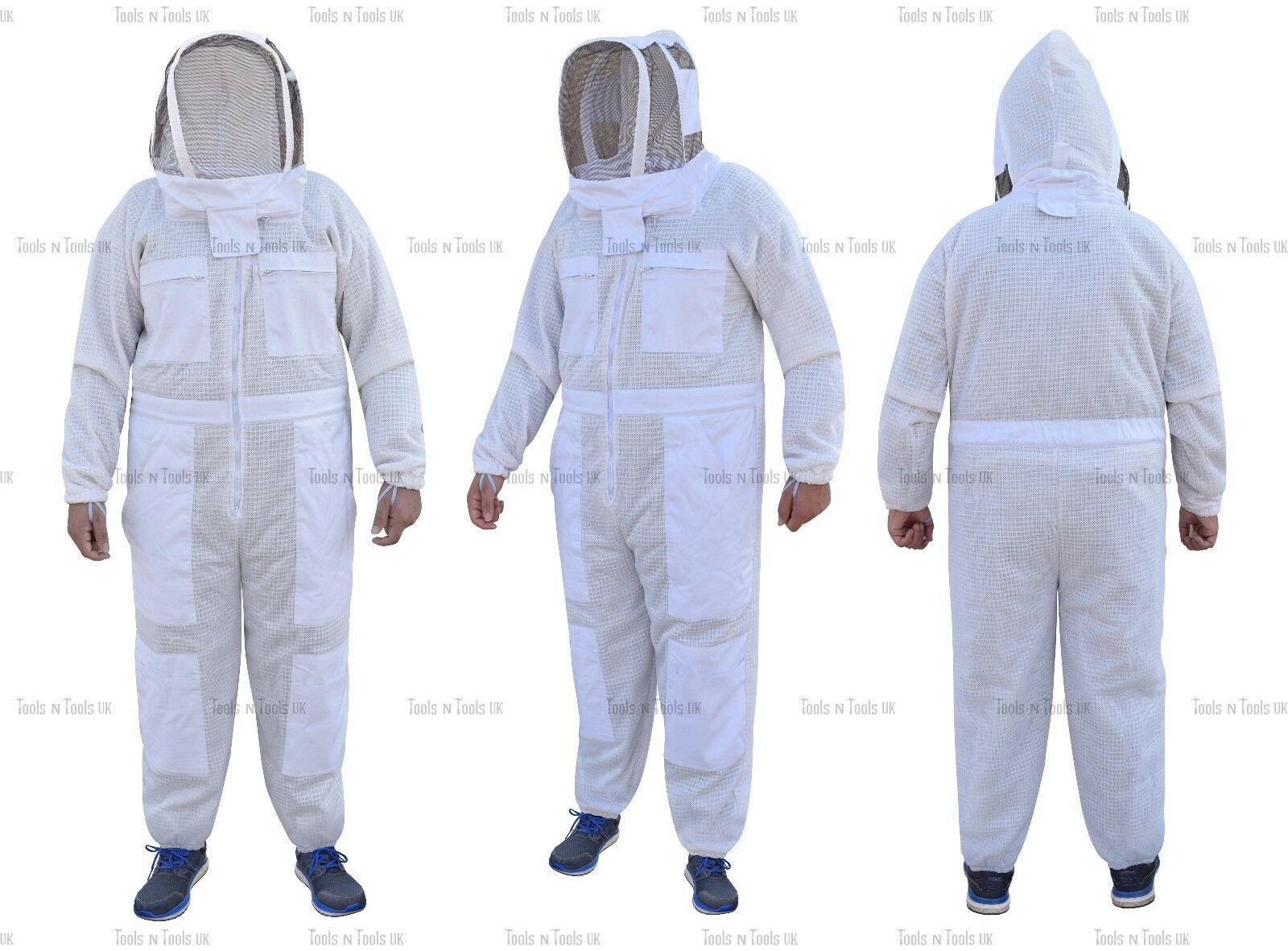 PRO-THREE-LAYERS-MESH-ULTRA-BEEKEEPING-SUIT-BEE-SUIT-VENTILATED-COOL-AIR-X-LARGE-253246888871