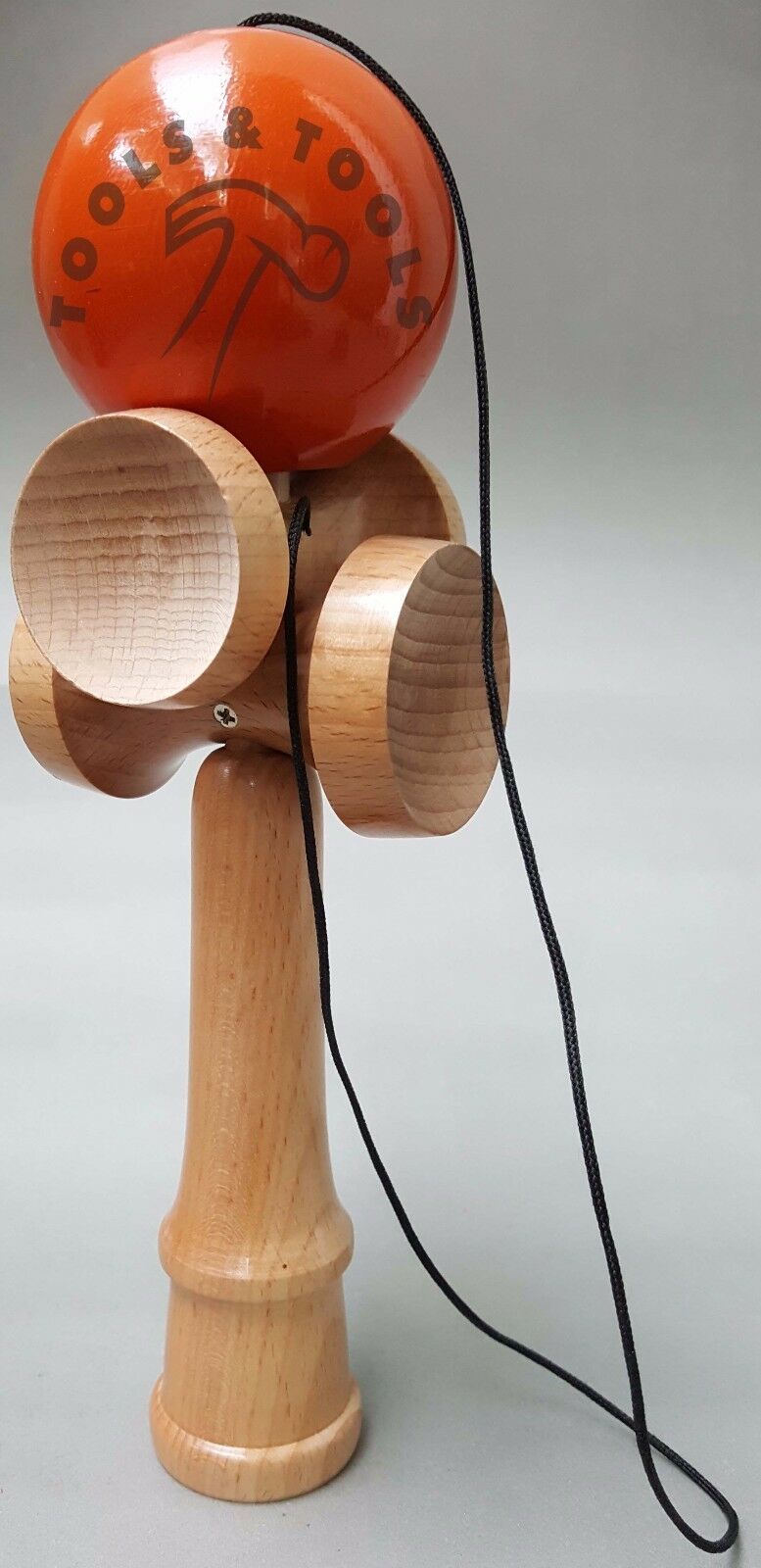 Quality-Orange-Wooden-Kendama-Beech-Wood-Competition-Wood-Toy-Glistening-Finish-252358200321-4