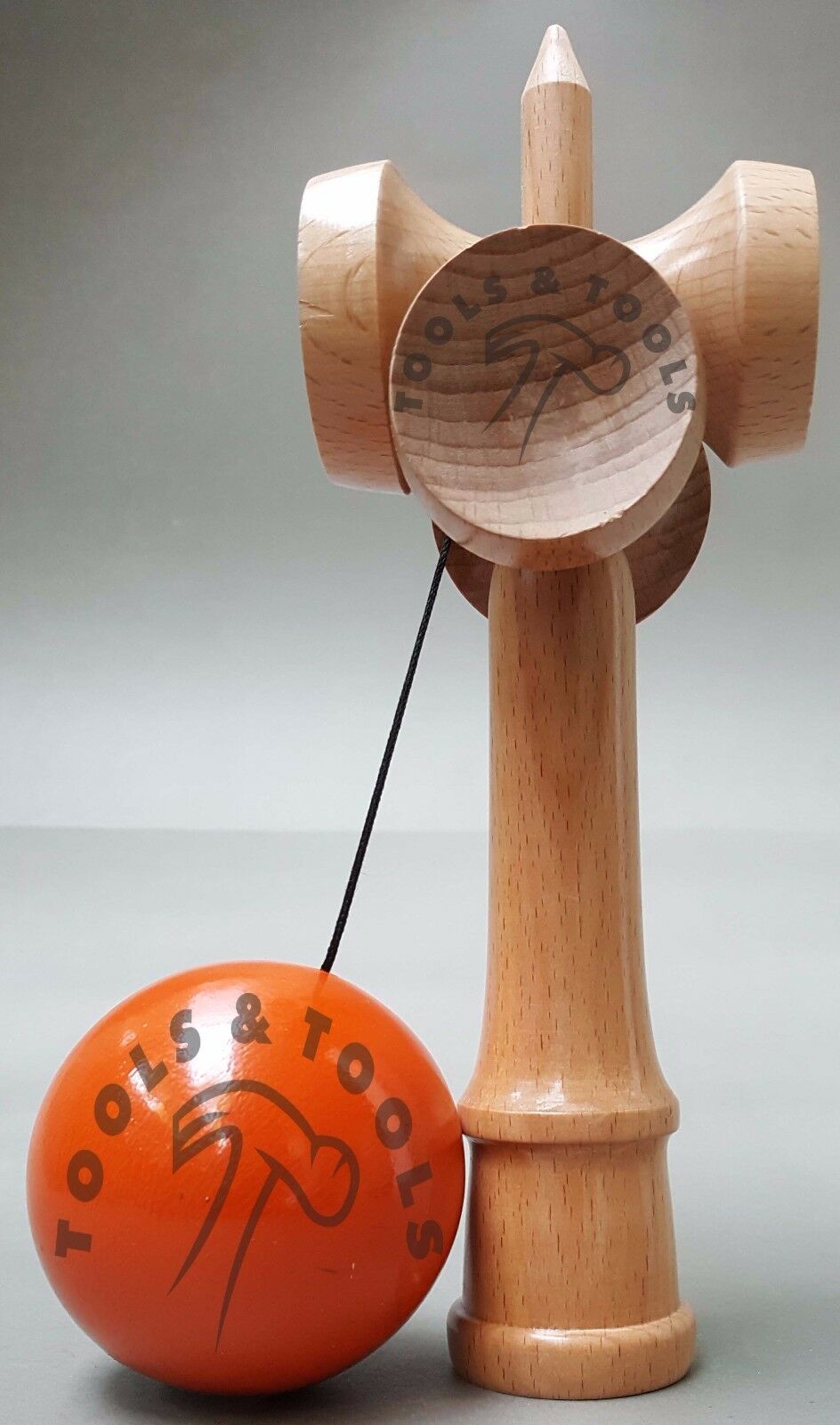 Quality-Orange-Wooden-Kendama-Beech-Wood-Competition-Wood-Toy-Glistening-Finish-252358200321-5