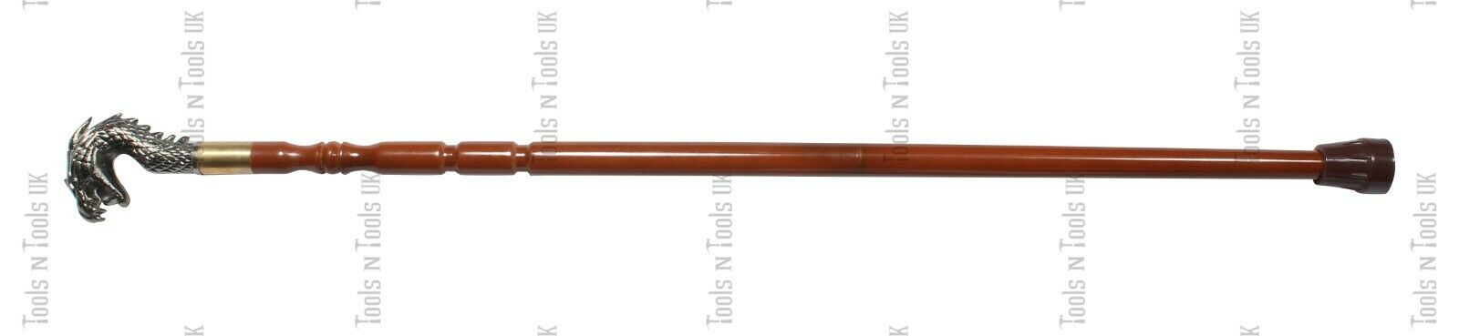 Wstick-002-Antique-Style-Walking-Stick-Solid-Silver-Head-Handle-Vintage-Wooden-254741168181-3