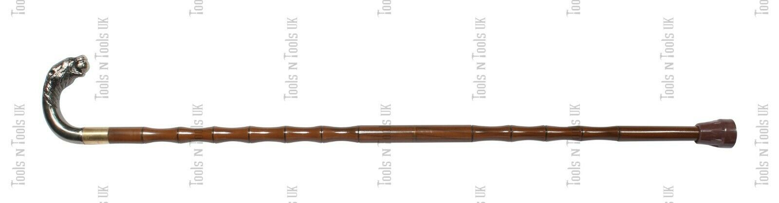 Wstick-006-Antique-Style-Walking-Stick-Solid-Silver-Head-Handle-Vintage-Wooden-264889608791-3