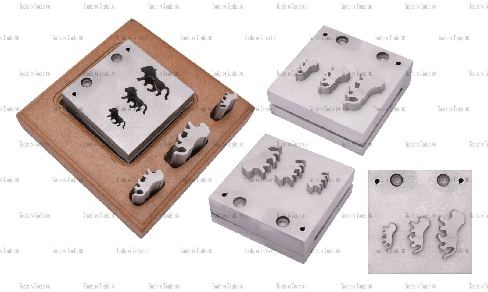 3-PUNCHES-LION-SHAPE-STEEL-DISC-CUTTERS-JEWELLERY-DAPPING-METAL-SHEET-CUTTING-254646656762-2