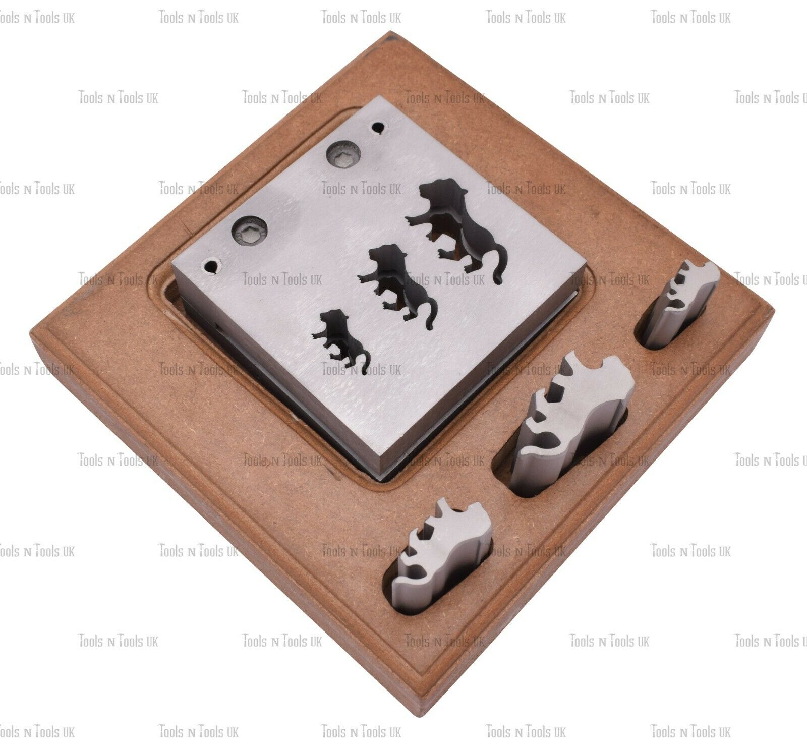 3-PUNCHES-LION-SHAPE-STEEL-DISC-CUTTERS-JEWELLERY-DAPPING-METAL-SHEET-CUTTING-254646656762