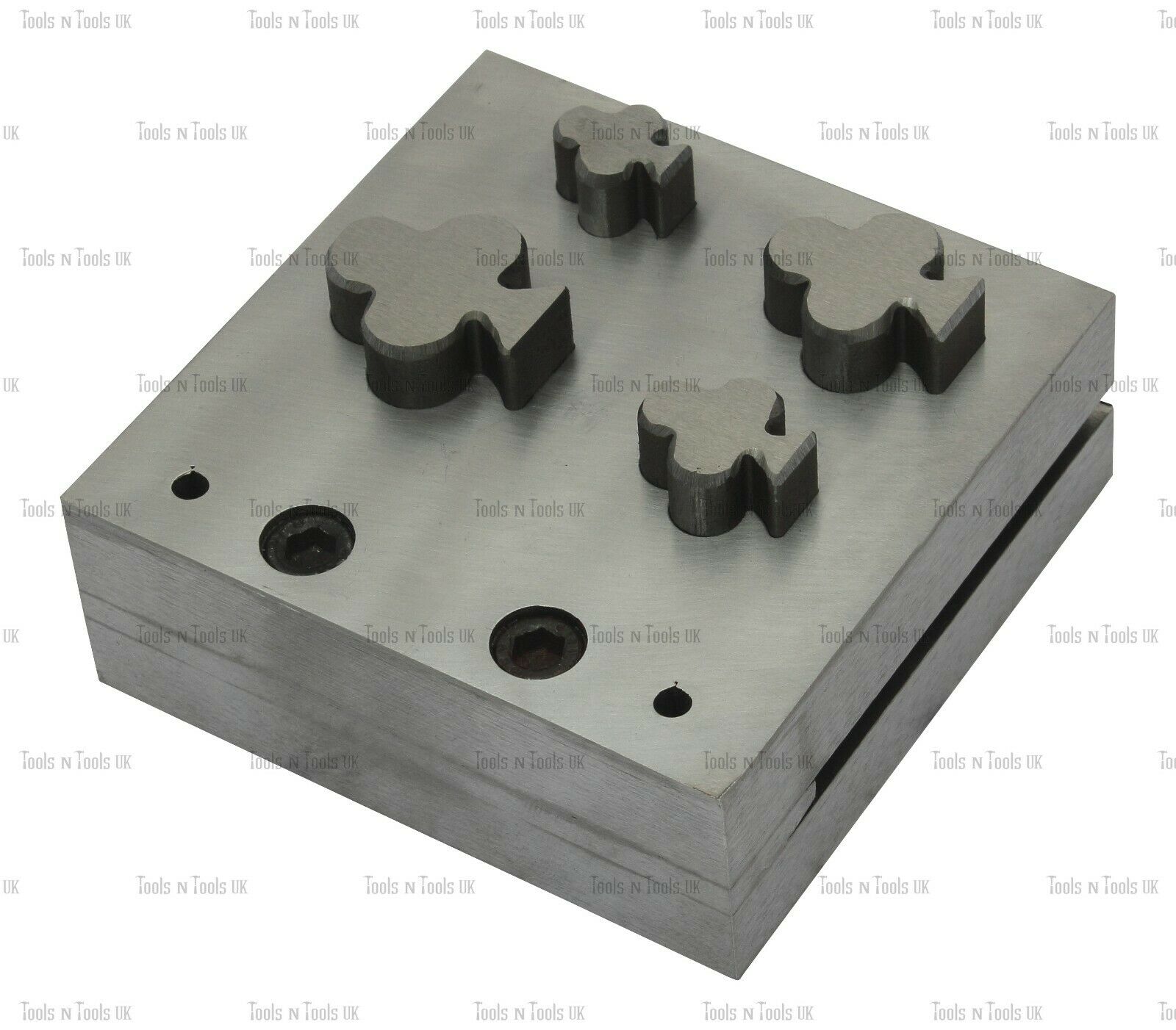 4-PUNCHES-CLUB-CARD-DESIGN-STEEL-DISC-CUTTERS-JEWELLERY-DAPPING-CUT-METAL-SHEETS-264434806962-4