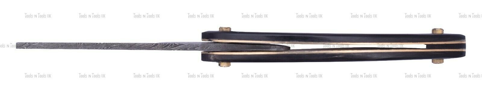 DAM-005-Damascus-Steel-Straight-Razor-Cut-Throat-Bull-Horn-Handle-Barber-Shaving-254585658442-4