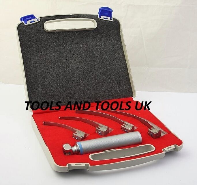 Macintosh-Laryngoscope-Set-4-Blades-Diagnostic-Examination-Conventional-CE-MARK-251812946402-3