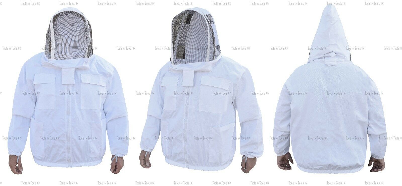 PRO-HEAVY-DUTY-COTTON-BEEKEEPING-JACKET-UNISEX-BEE-JACKET-BEEKEEPERS-X-LARGE-263302841662