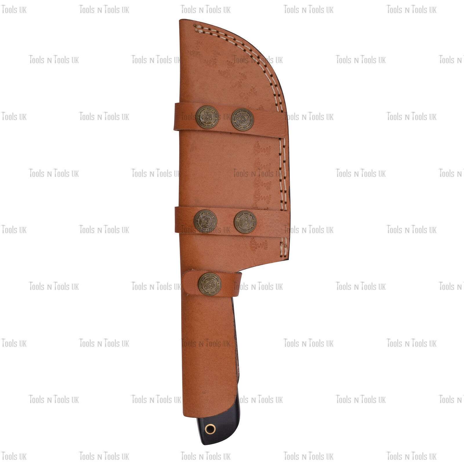 Tracker-Damascus-Steel-Tool-Hunting-Handmade-Buffalo-Horn-Handle-Leather-Cover-265314205302-7