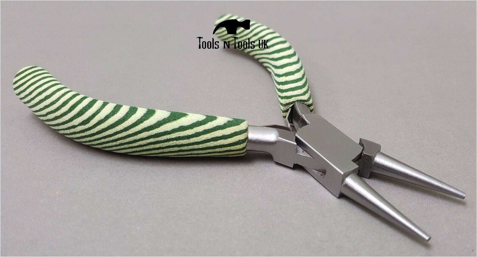 Variation-of-Dark-amp-Light-Green-Foam-Handle-Pliers-5quot-Flat-Round-Chain-Cutters-Nose-Jewellery-263136908802-f3fd