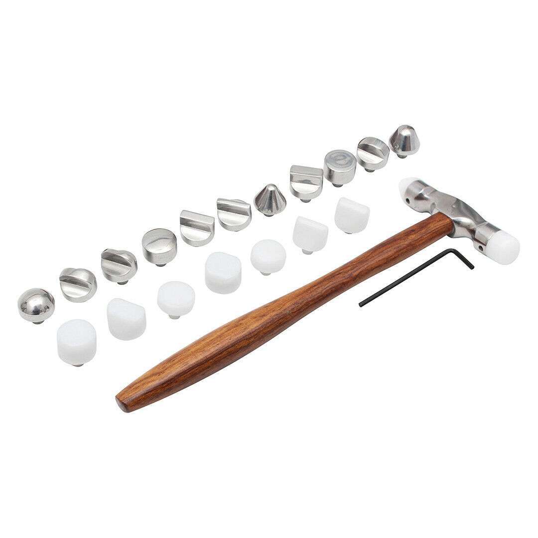 20-Pieces-Interchangeable-Nylon-Steel-Heads-Hammer-Set-Precision-Jewelry-Craft-265270387393-8