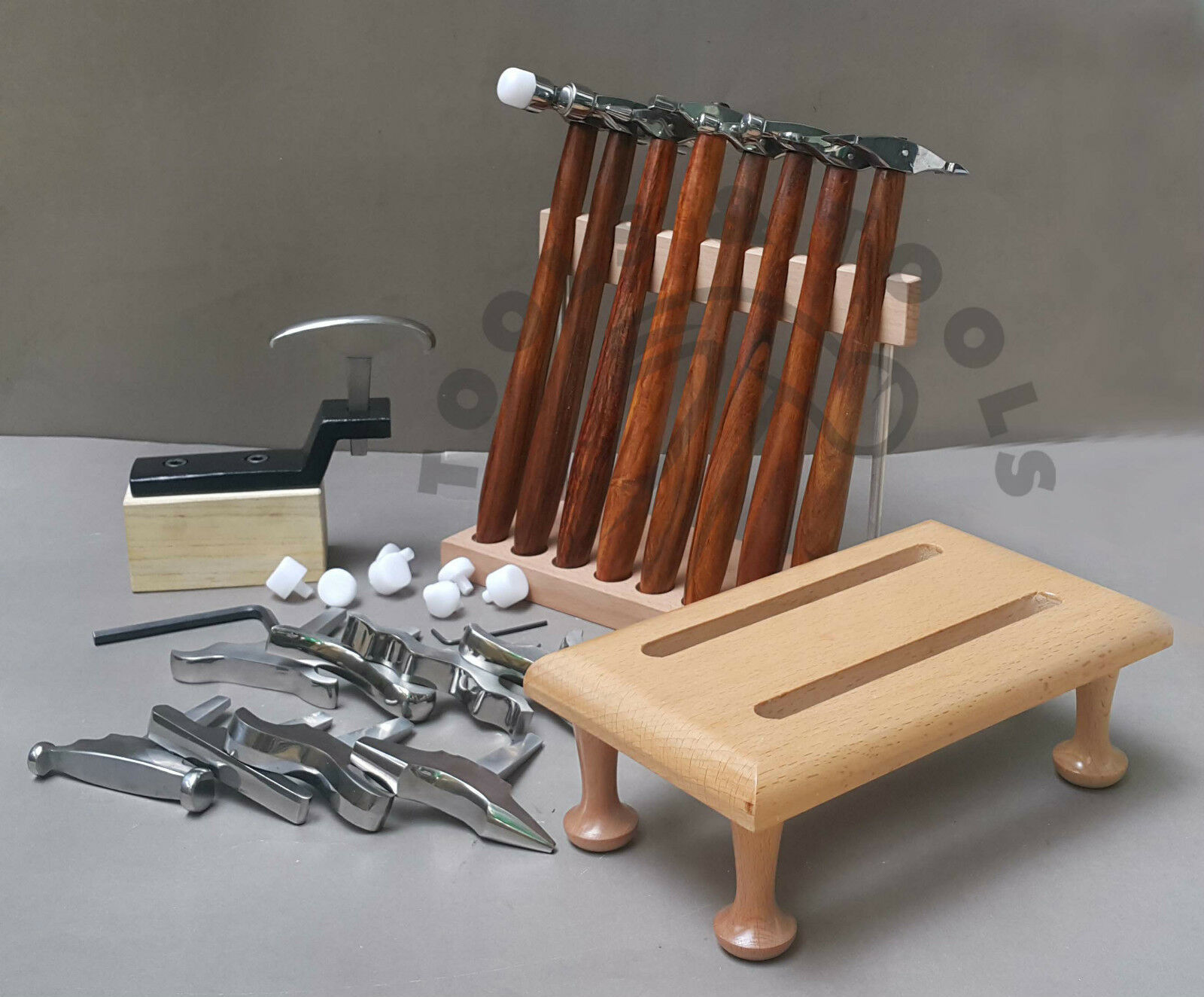 8-TEXTURING-HAMMERS-10-MINIATURE-STAKES-DESIGNING-FORMING-JEWELRY-METAL-REPOUSSE-261990300823-5