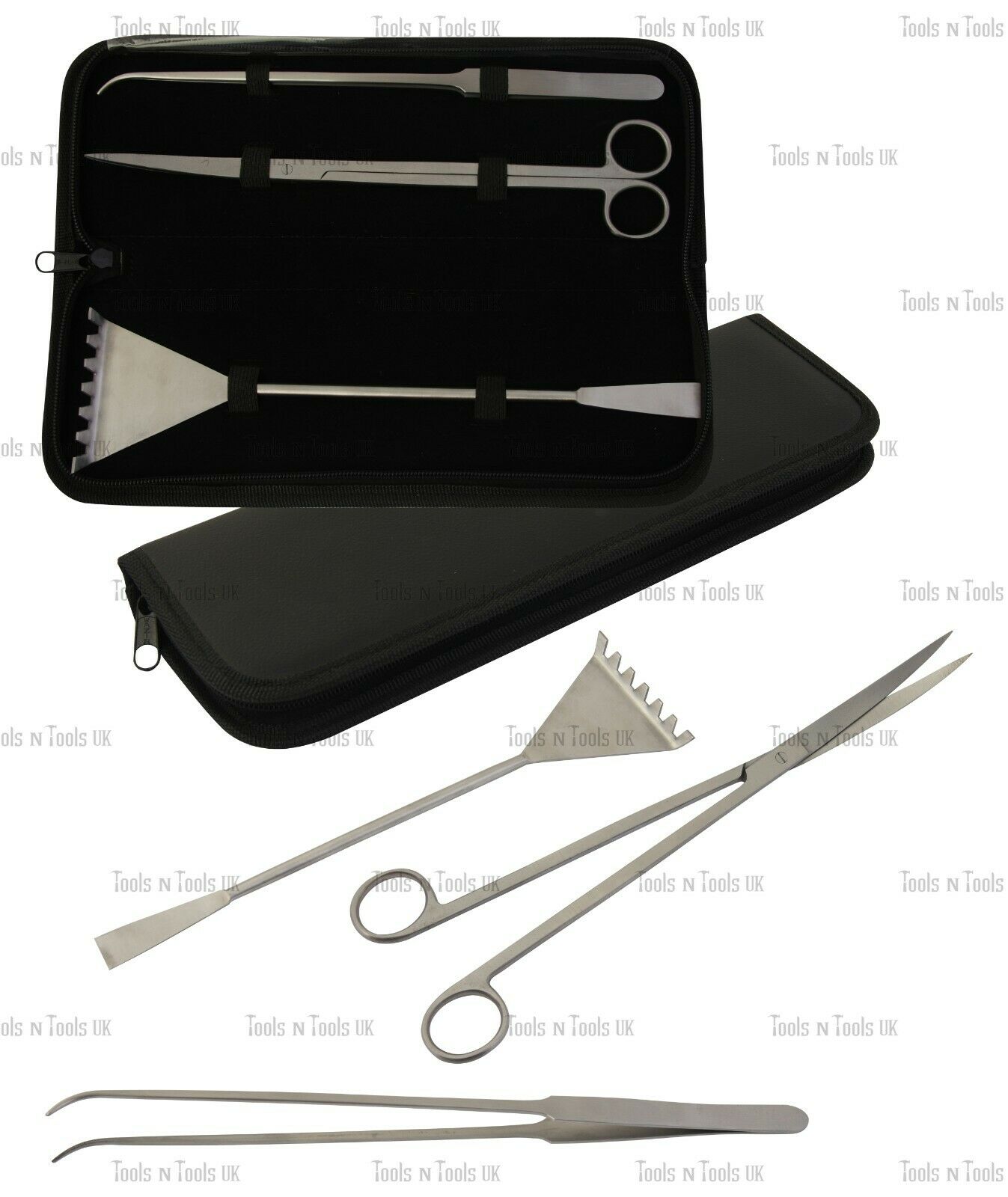 Quality-Aquarium-Tools-Kit-Set-Tank-Aquatic-Live-Plants-Fishes-3-Pieces-Pouch-251762994003