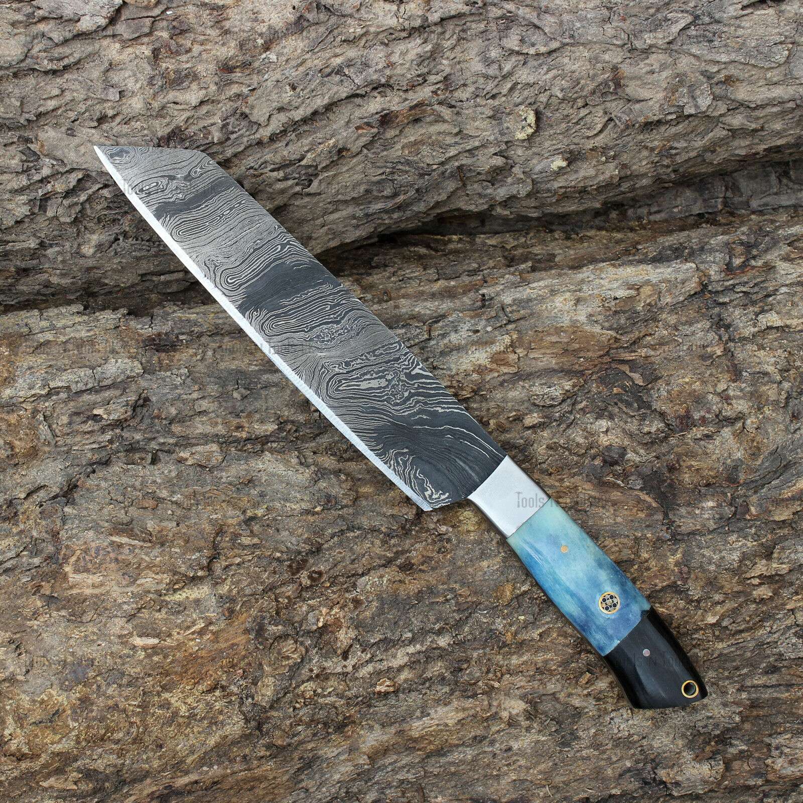 Variation-of-BLUE-HAND-FORGED-DAMASCUS-STEEL-CHEF-KITCHEN-KNIVES-WOODEN-HANDLE-LEATHER-SHEATH-255133780313-a3b0