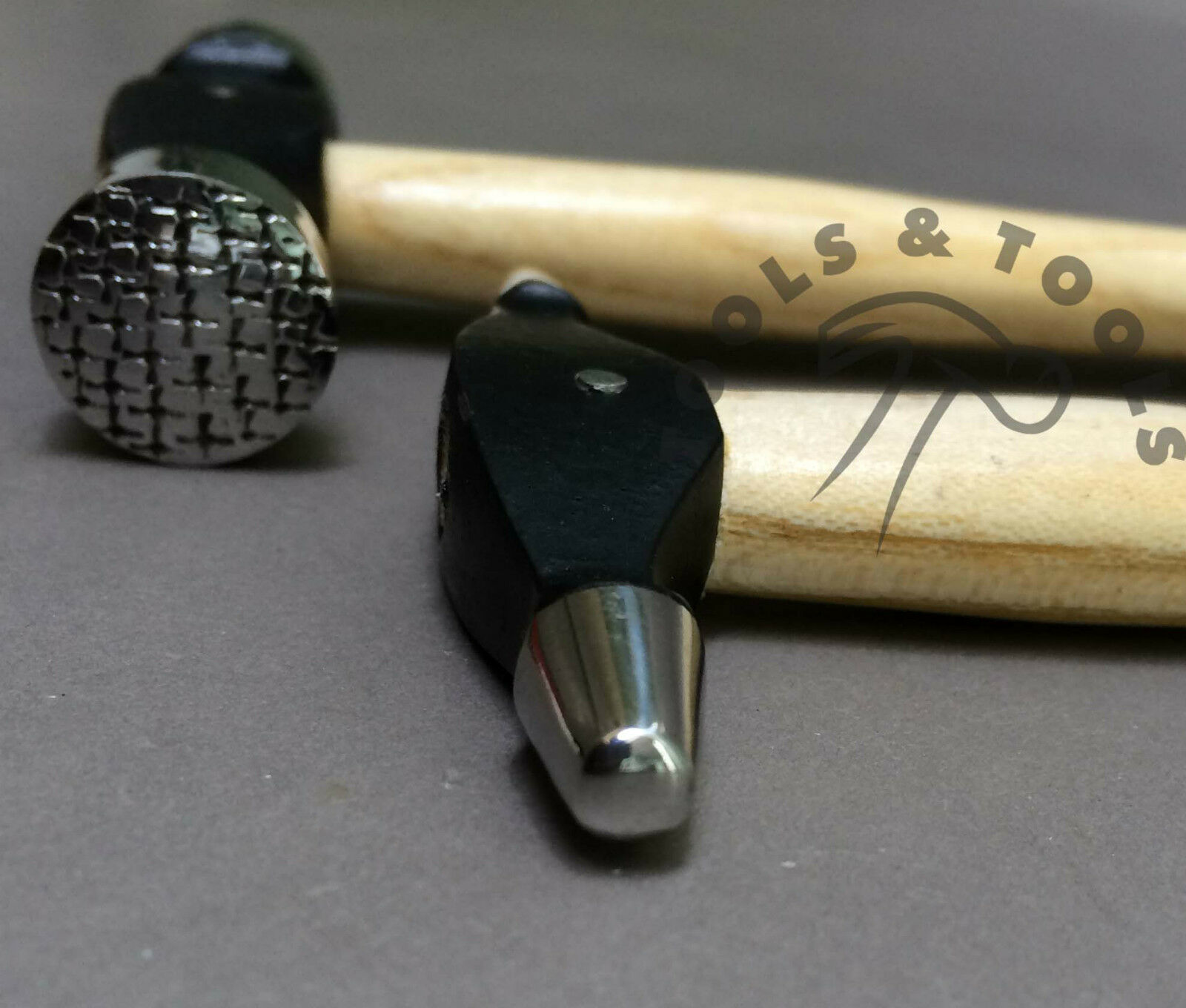 2-Pcs-Jewelry-Texturing-Hammer-Designing-Forming-Metal-Silver-Smith-REPOUSSEE-262162279814-2