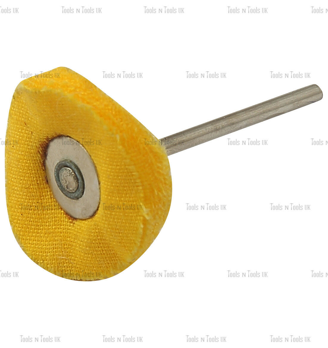 25-mm-Yellow-Mop-Brush-Felt-Cloth-Polishing-Rotary-Drill-Bit-Wheels-Buffing-Pad-253643097744
