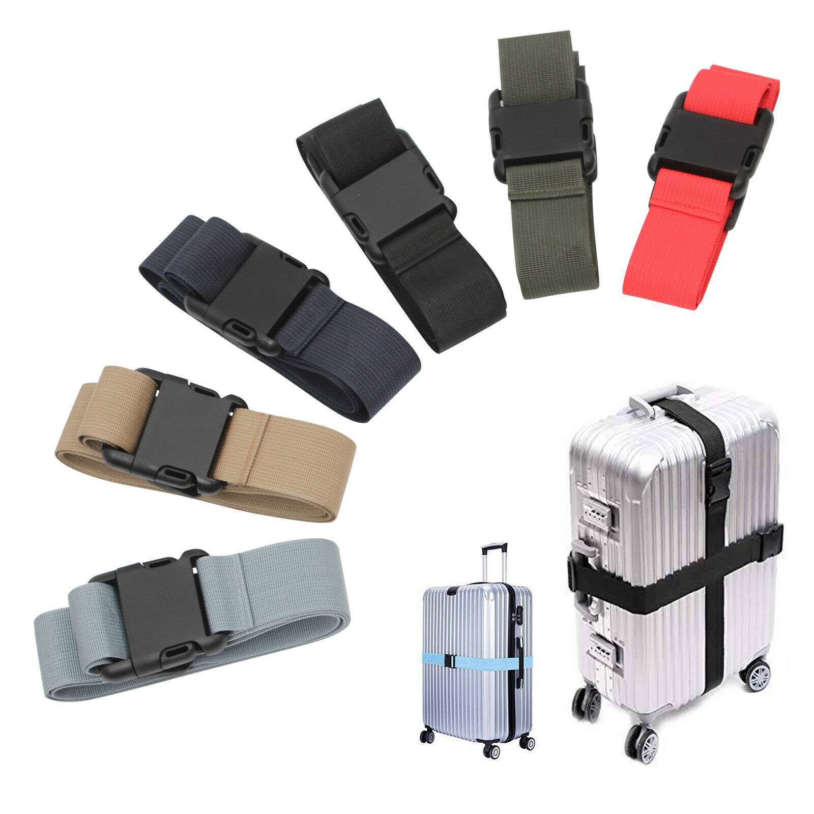 5-cm-x-15-m-5-ft-Adjustable-Travel-Suitcase-Luggage-Baggage-Straps-Tie-Belt-265273381854-3