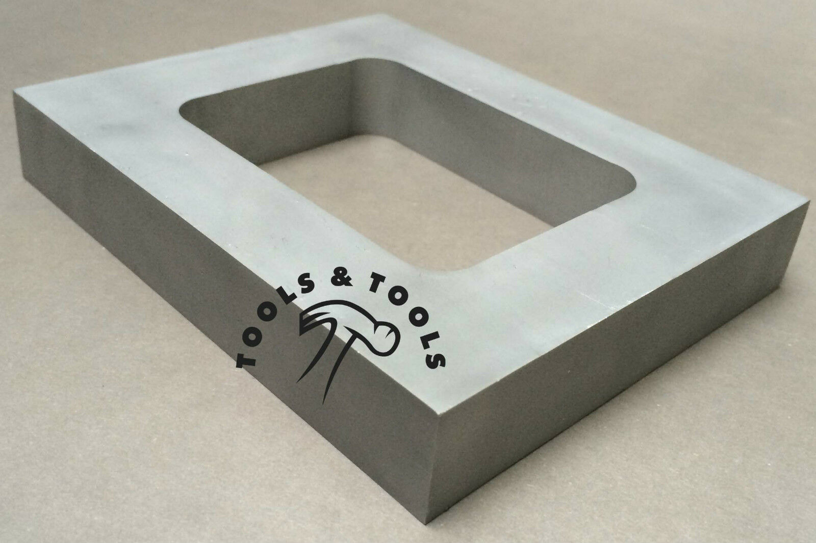 ALUMINUM-MOLD-FRAME-SINGLE-CAVITY-VULCANIZER-RUBBER-58-THICK-JEWELRY-MAKING-262256342884-2