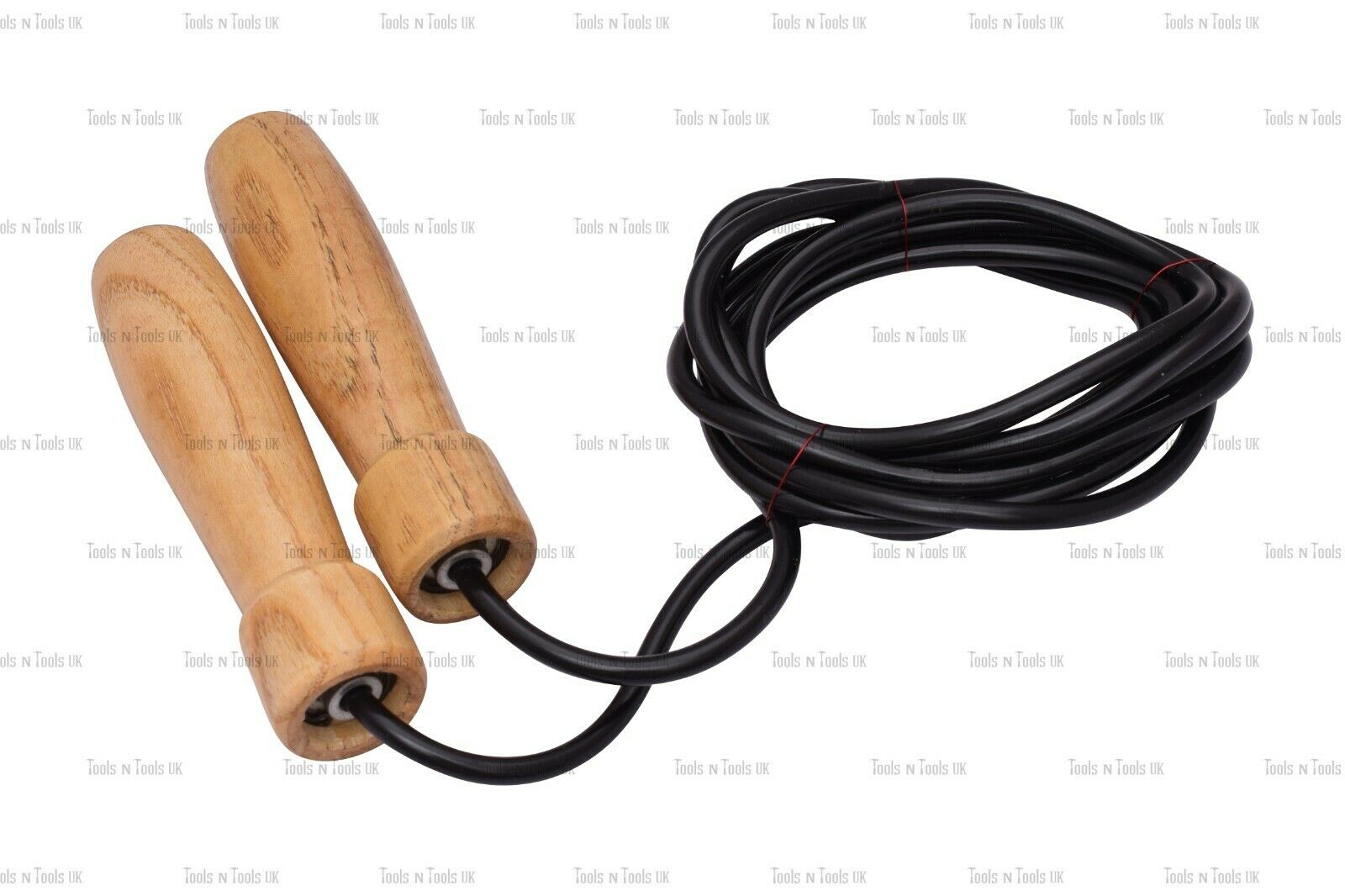 New-Wood-Handle-Skipping-Rope-Speed-Fitness-Exercise-Workout-Jumping-Adjustable-264899388764-3