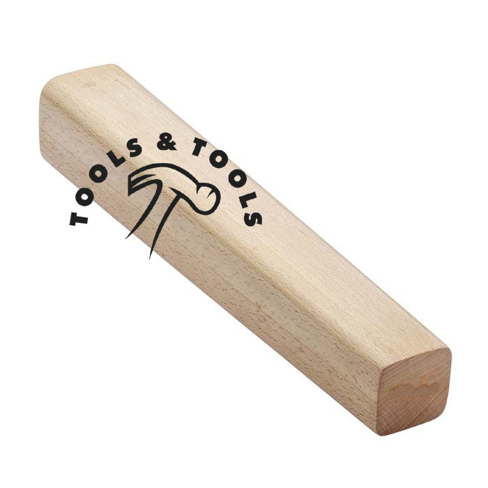 thumbnail image 2 of JTS Wooden Oval Bracelet Mandrel – 15” Tapered Form For Shaping Jewelry – Made In India 2 of 3
