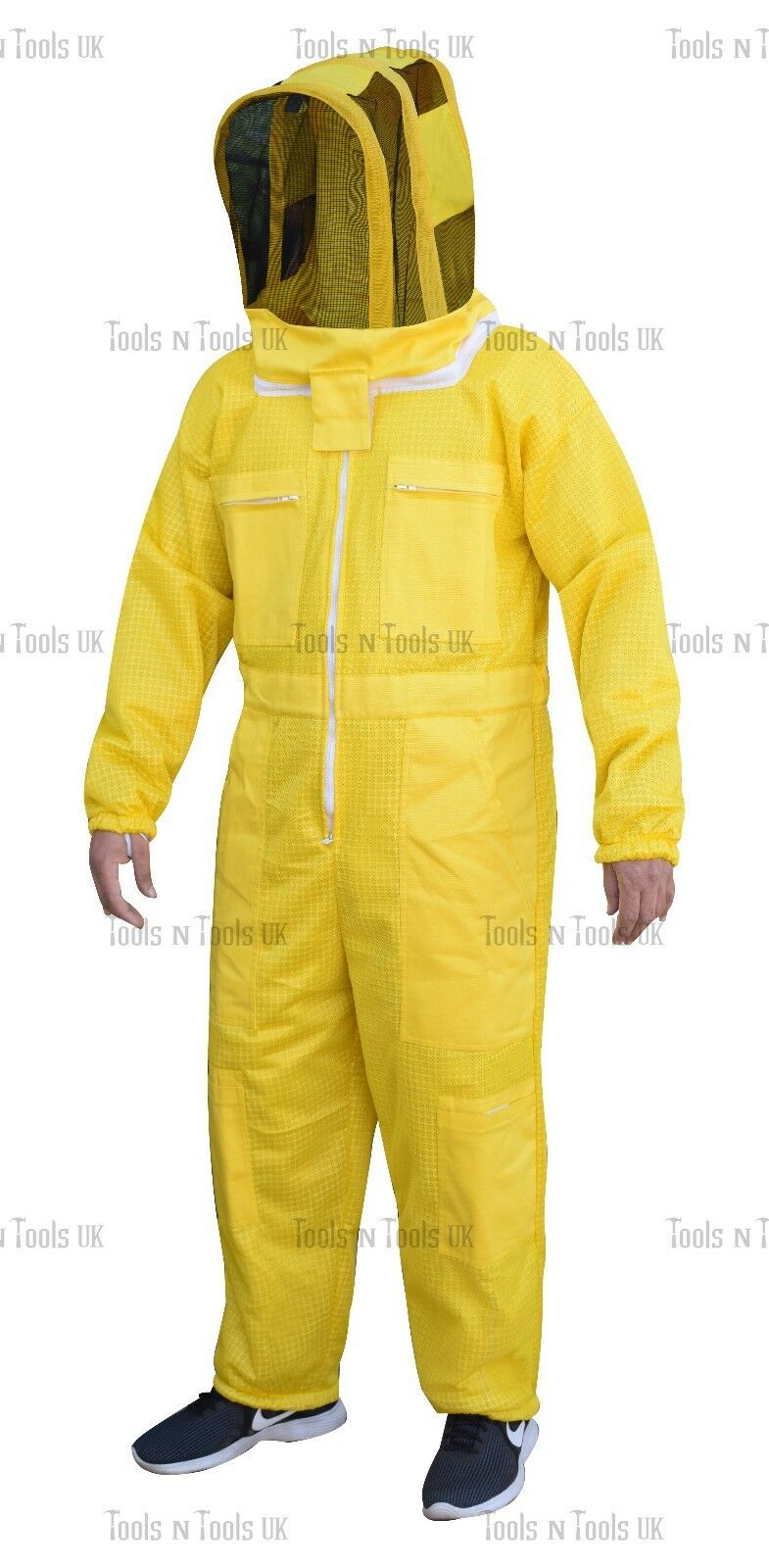 1YELLOW-THREE-LAYERS-MESH-ULTRA-BEEKEEPING-SUIT-BEE-VENTILATED-COOL-AIR-X-LARGE-263686443645-2