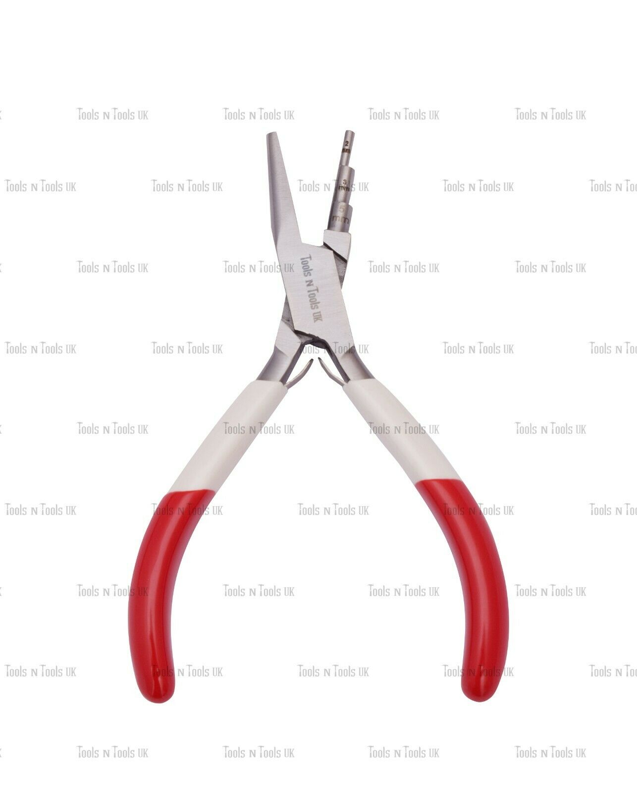 2-TONED-3-STEP-CHAIN-NOSE-PLIERS-WIRE-LOOPING-WRAPPING-BENDING-5-34-JEWELLERY-264466450335-2