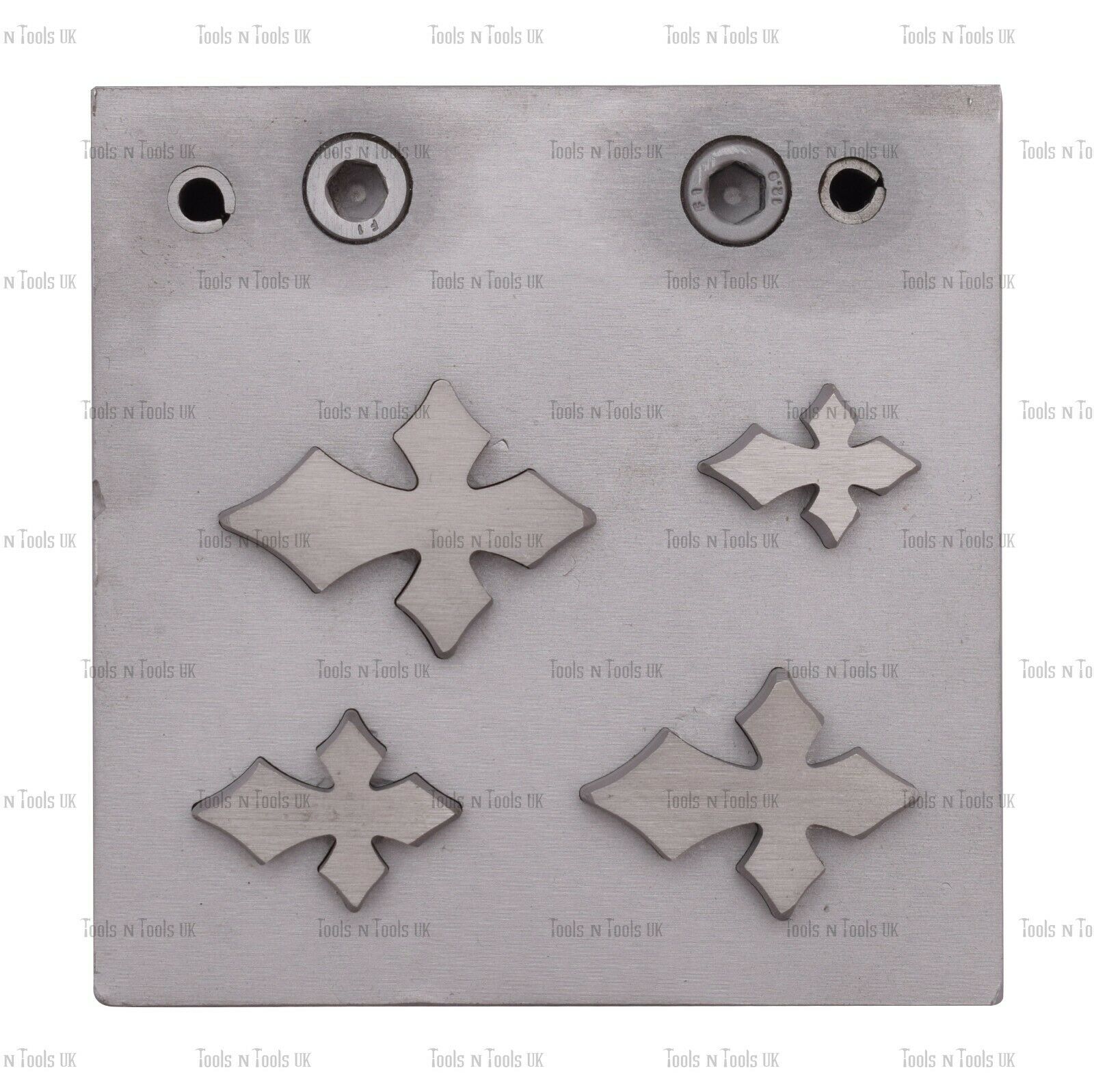 4-PUNCHES-GOTHIC-CROSS-STEEL-DISC-CUTTERS-JEWELLERY-DAPPING-METAL-SHEET-CUTTING-254646673005-5