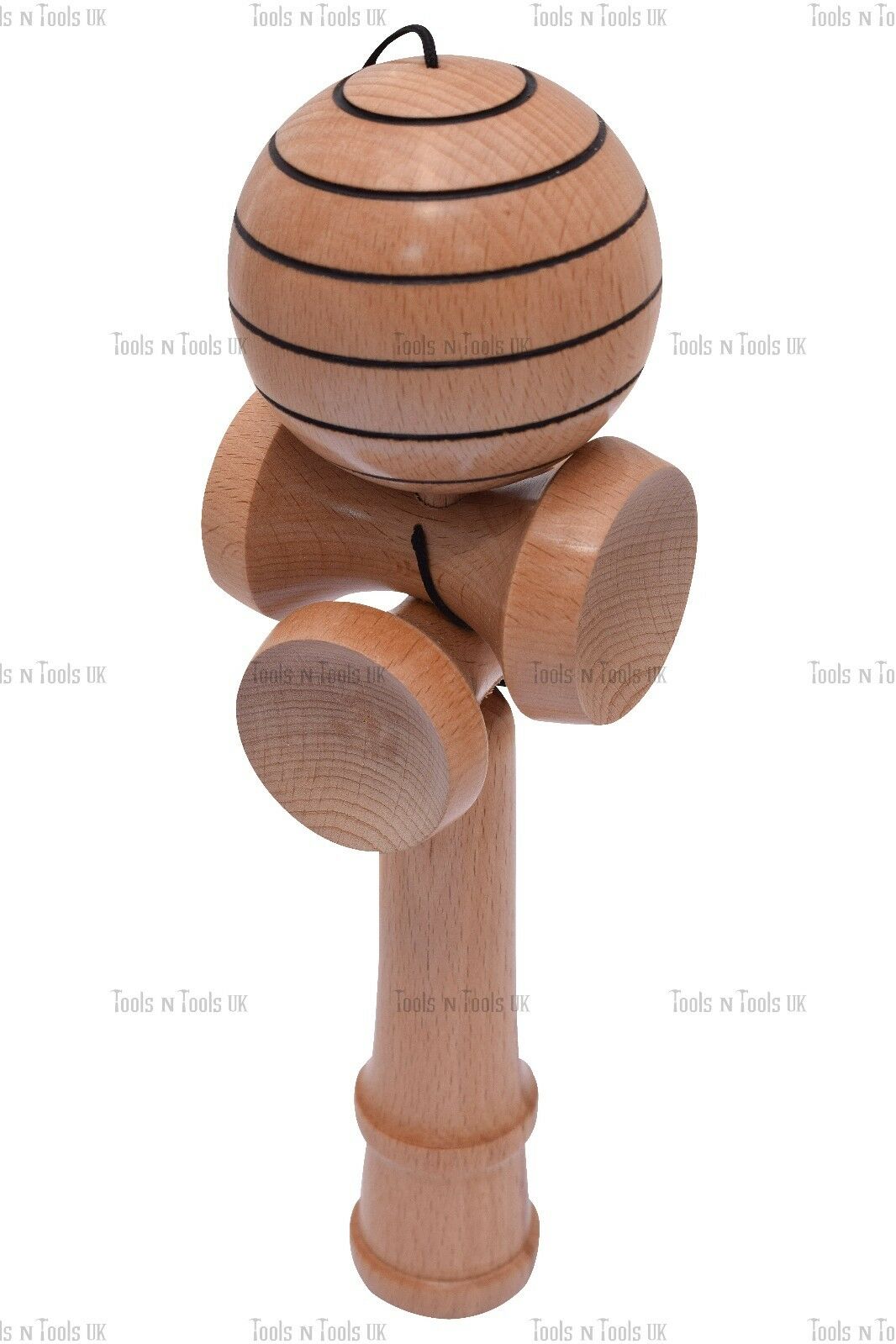 5-Way-Black-Lining-Wooden-Kendama-Beech-Competition-Wood-Toy-Glistening-Finish-253536587925-3