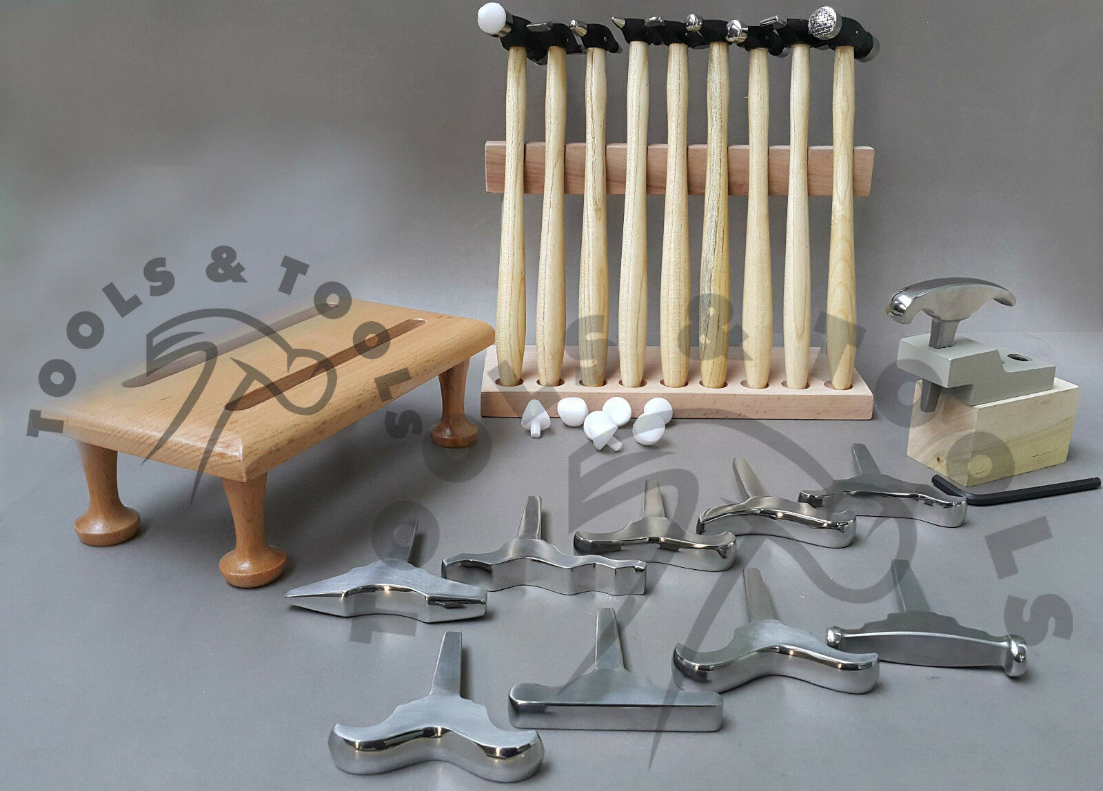 9-TEXTURING-HAMMERS-10-MINIATURE-STAKES-DESIGNING-FORMING-JEWELRY-METAL-REPOUSSE-252227263305-4