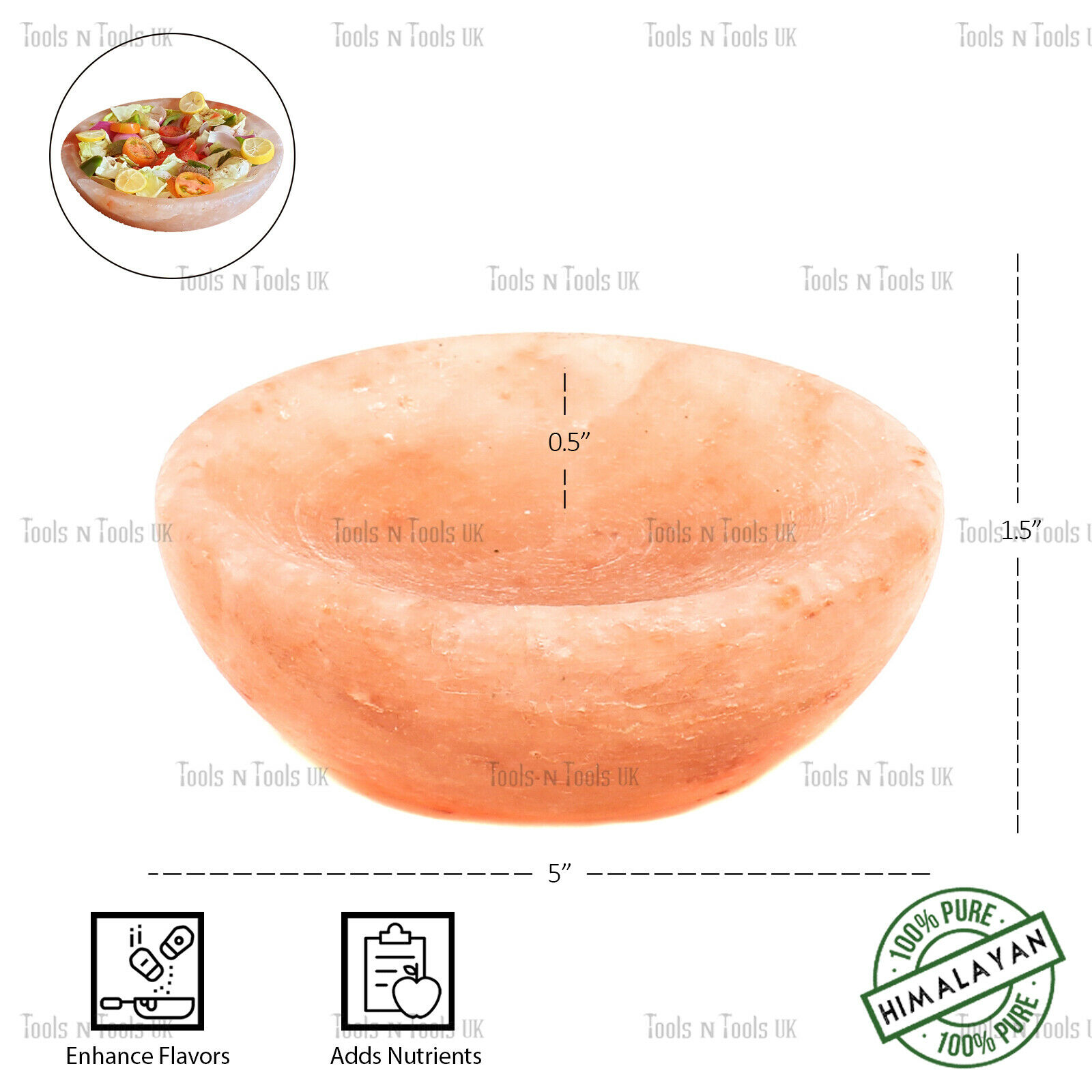 SMALL-HIMALAYAN-SALT-ROUND-BOWL-BLOCK-PLATE-SLAB-COOKING-GRILL-SEASONING-SERVE-255147400605-2