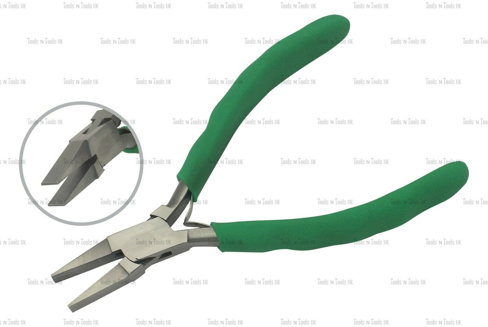 150-mm-Foam-Grips-Jewellery-5-Pliers-Set-Nylon-Flat-Round-Chain-Bent-Zipper-Case-254361678266-5