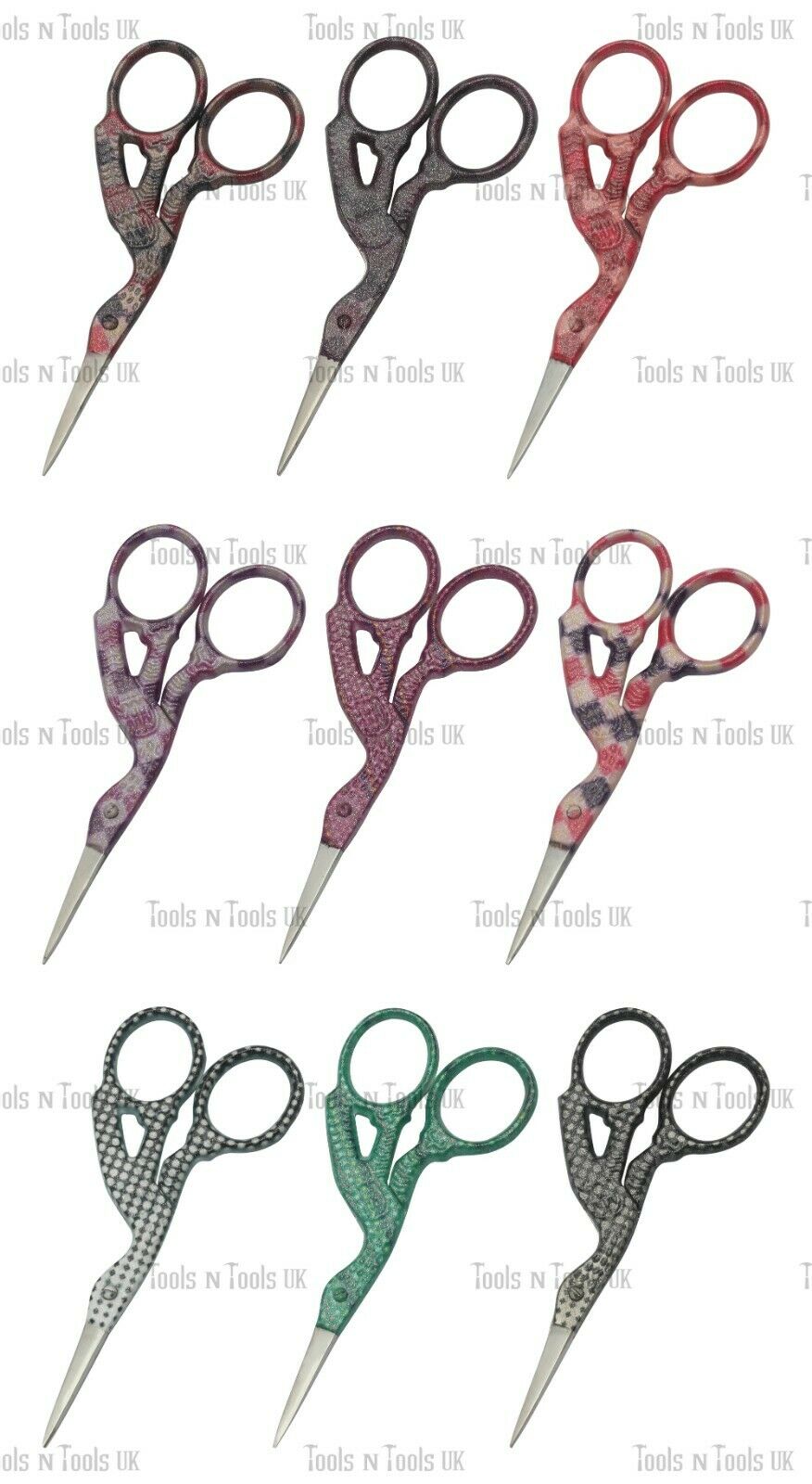 9-Pattern-Style-35-Multi-Purpose-Bird-Stork-Small-Beauty-Embroidery-Scissors-264402464666