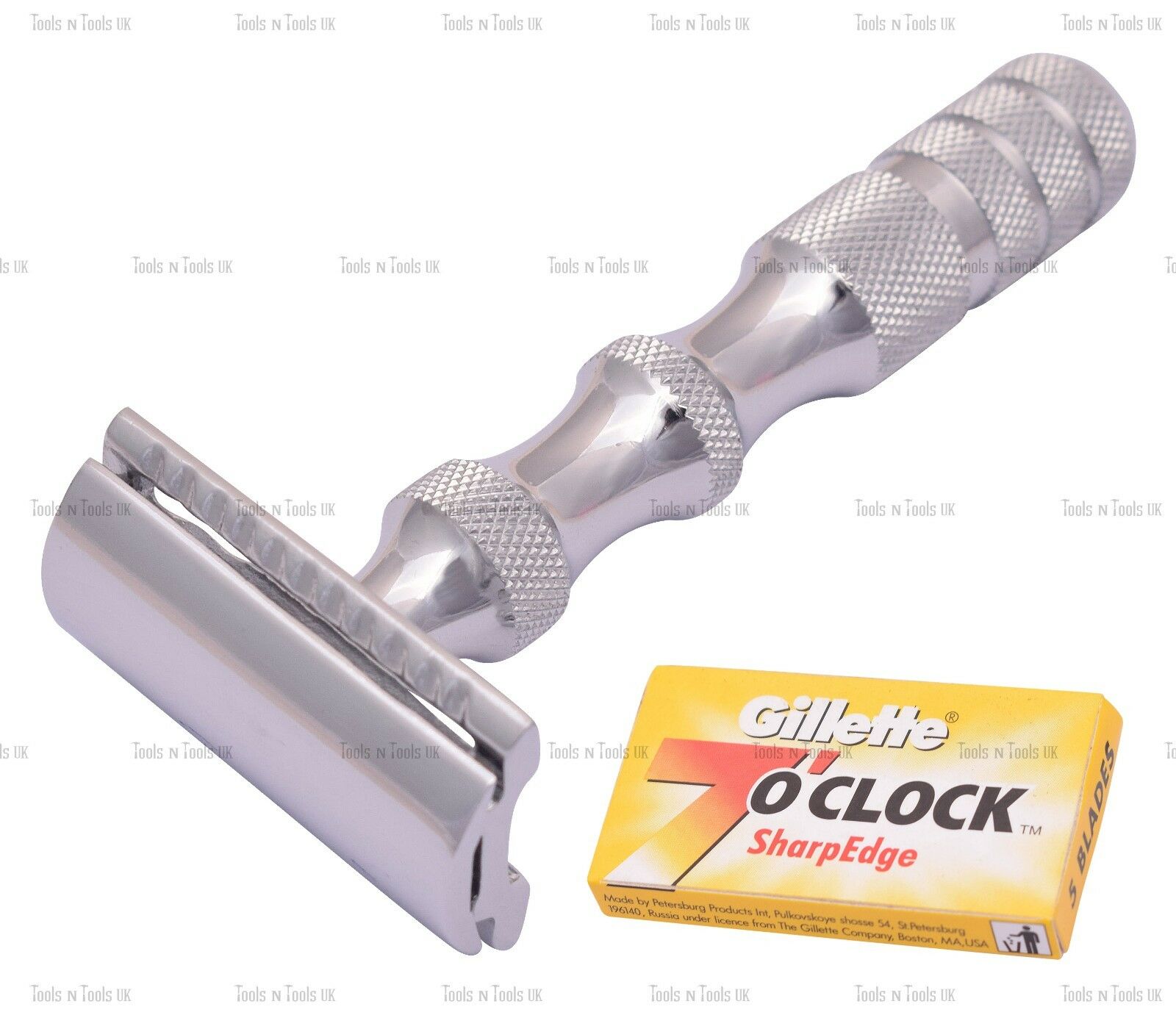 Variation-of-Double-Edge-Safety-Razors-Traditional-Shaving-Barber-Pole-13-Styles-10-Blades-253501478486-0ebf