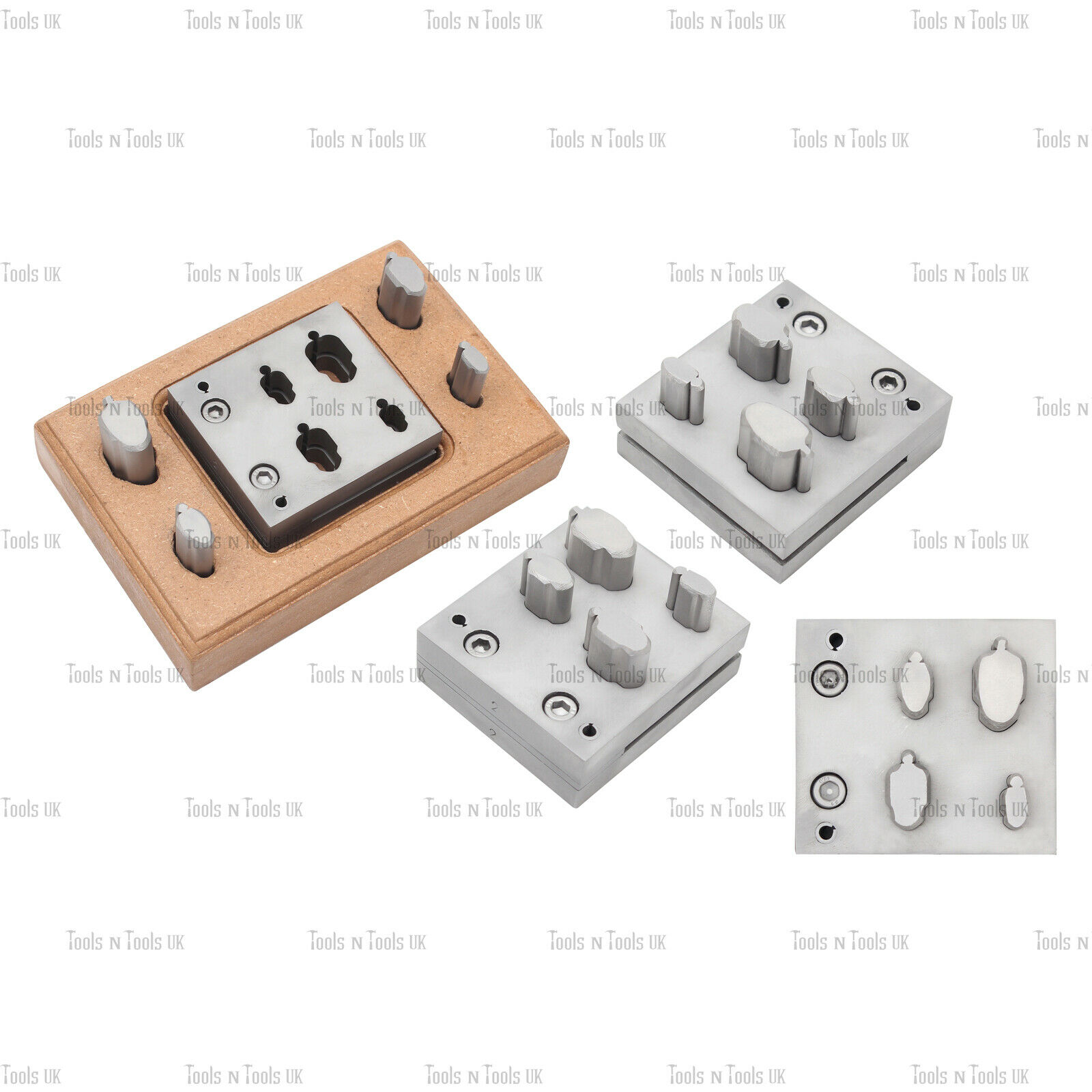 4-PUNCH-DESIGN-16-STEEL-DISC-CUTTER-JEWELLERY-FORMING-DAPPING-STAMPING-BLANKS-265324867047-3