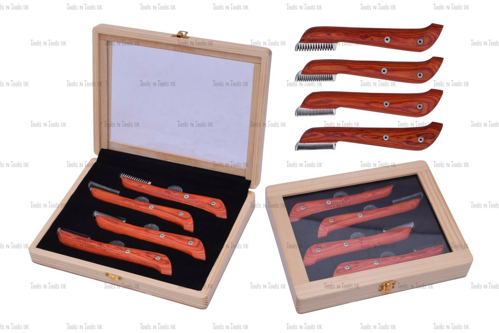 ORANGE-HAND-STRIPPING-KNIFE-CAT-DOG-PET-GROOMING-COMB-HAIR-4-PIECE-COARSE-FSM-254022012137