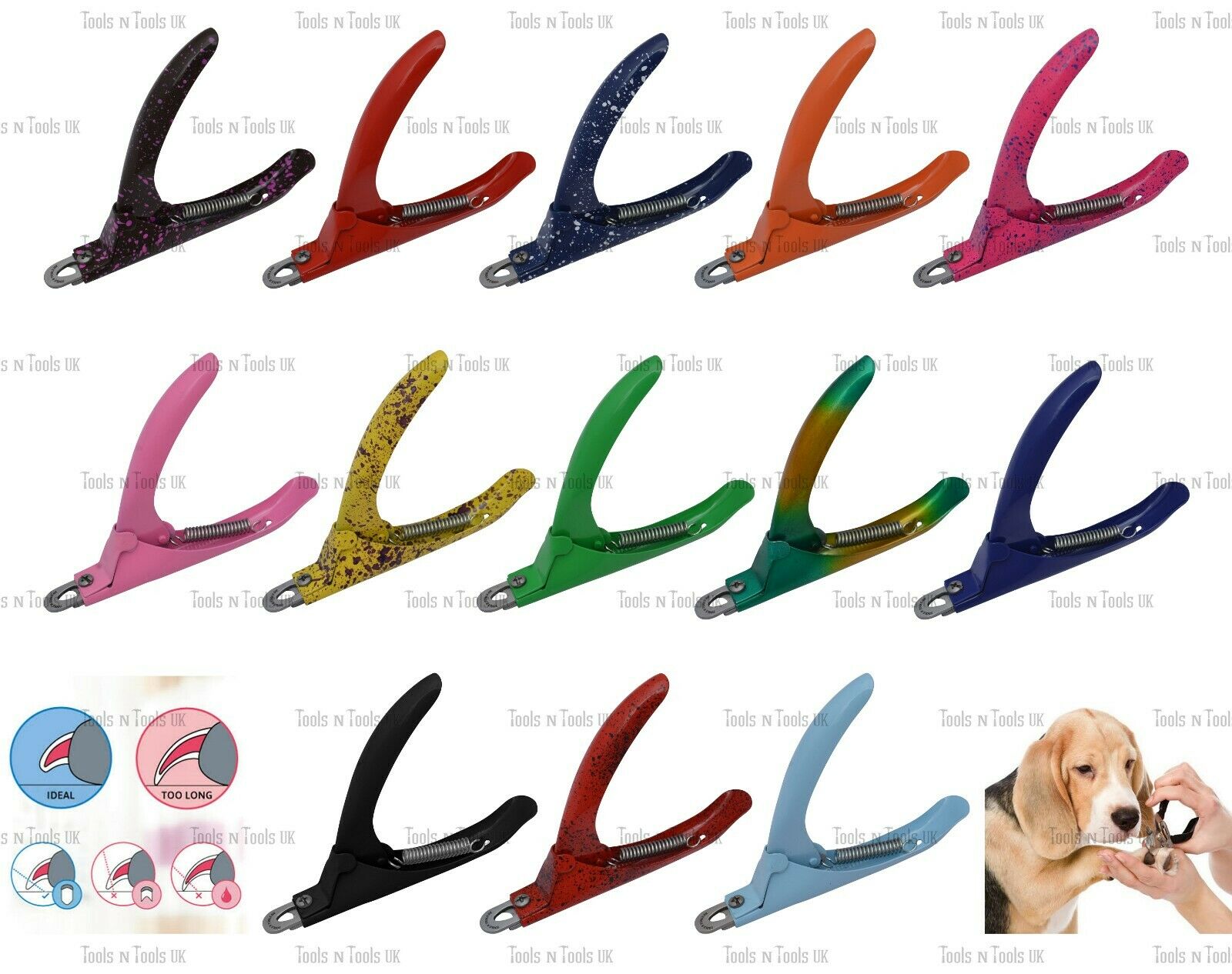 Pet-Nail-Clippers-Cutters-Dogs-Cats-Birds-Guinea-Pig-Animal-Claws-Cut-13-Colours-254746893557-2