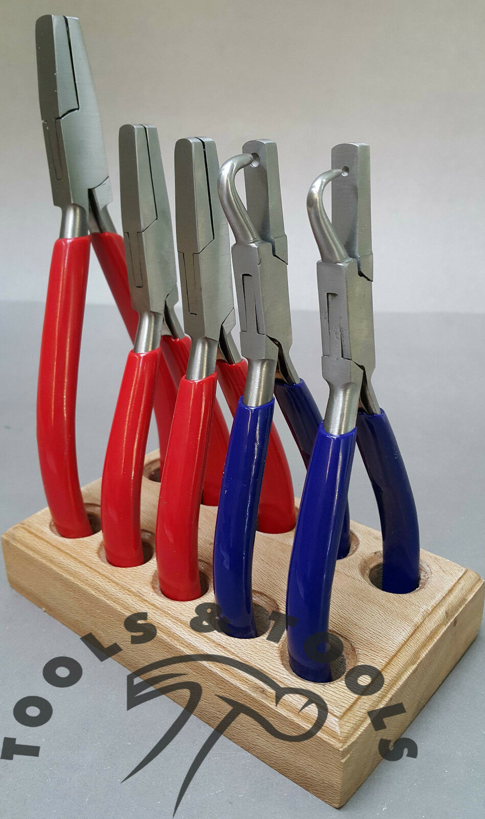 SET-OF-5-FLAT-JAW-BALL-DIMPLE-HOOK-JAW-PLIERS-JEWELRY-FORMING-BENDING-RIVETING-262222834067-2