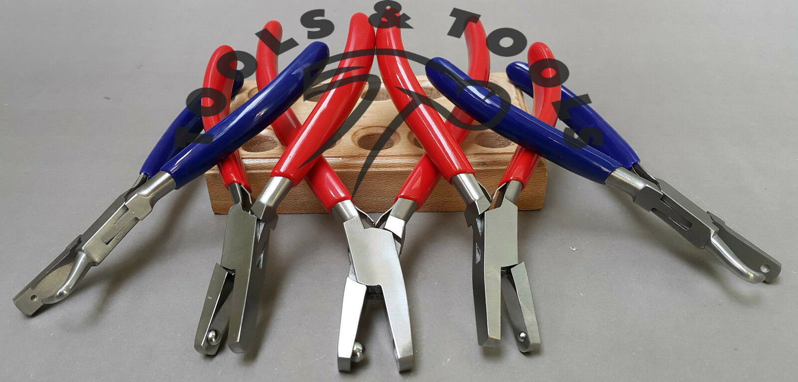 SET-OF-5-FLAT-JAW-BALL-DIMPLE-HOOK-JAW-PLIERS-JEWELRY-FORMING-BENDING-RIVETING-262222834067