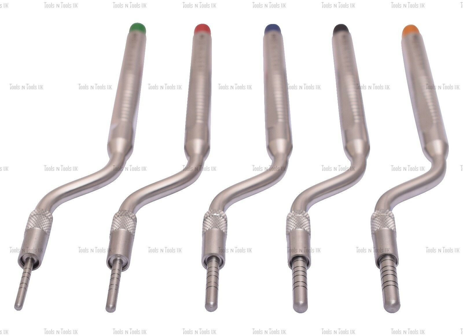 thumbnail image 2 of DDP Sinus Lift Osteotomes Set Of 5 - Offset Convex, Dental Implant Surgical Instruments, Stainless Steel 2 of 6