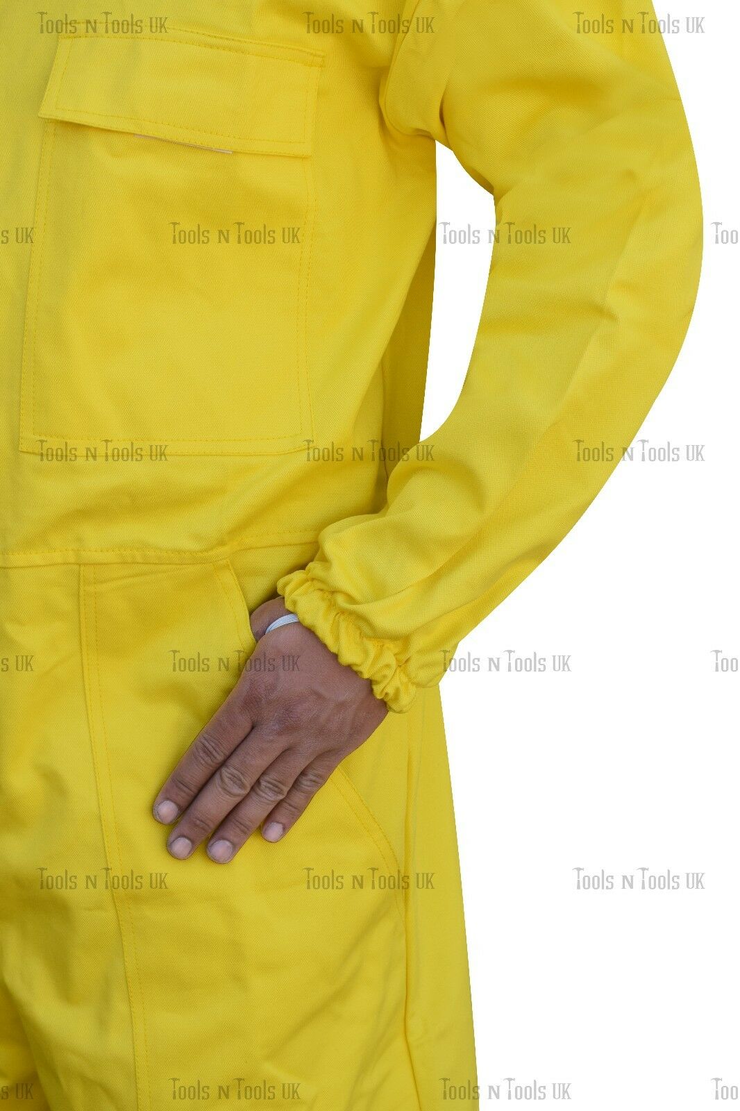 YELLOW-HEAVY-DUTY-COTTON-BEEKEEPING-SUIT-UNISEX-BEE-SUIT-BEEKEEPERS-X-LARGE-SIZE-253622295307-5