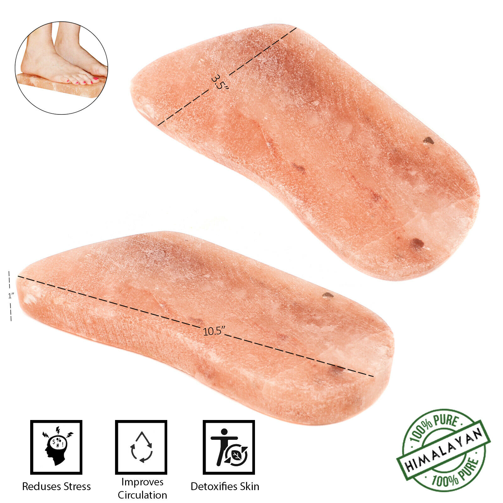 105-x-35-x-1-Himalayan-Salt-Foot-Detox-Plates-Blocks-Detoxification-1-Pair-265326380818