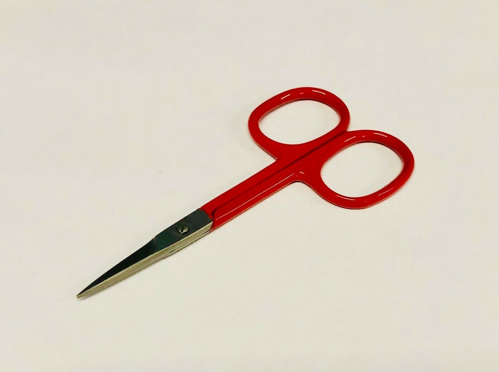 35-RED-STRAIGHT-SCISSORS-BEADING-EMBROIDERY-CRAFTS-MANICURE-PEDICURE-SEWING-264446507538