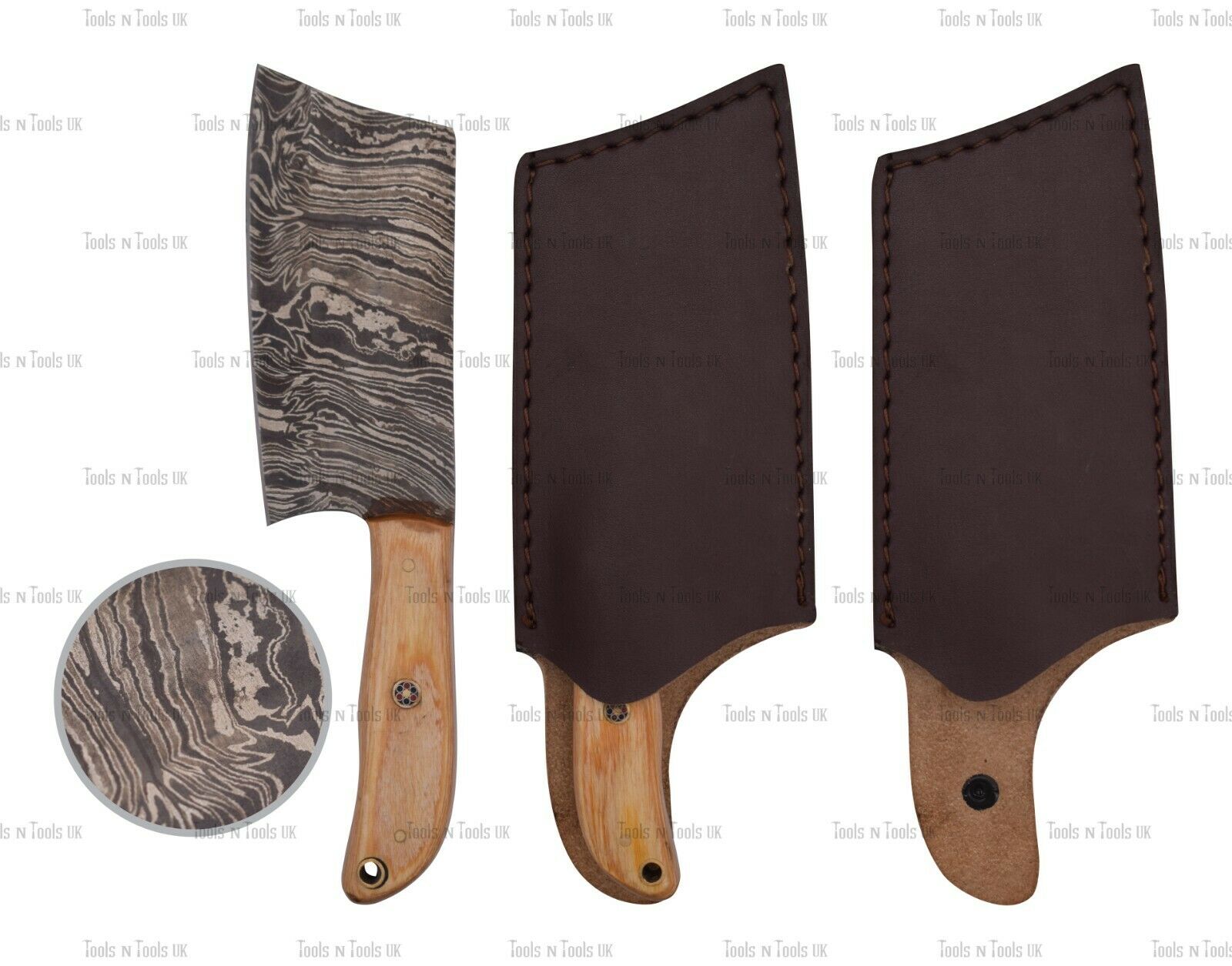 AXE-001-Damascus-Steel-Axes-Handmade-Pattern-Welded-Functional-Crafts-Camping-264424820928-3