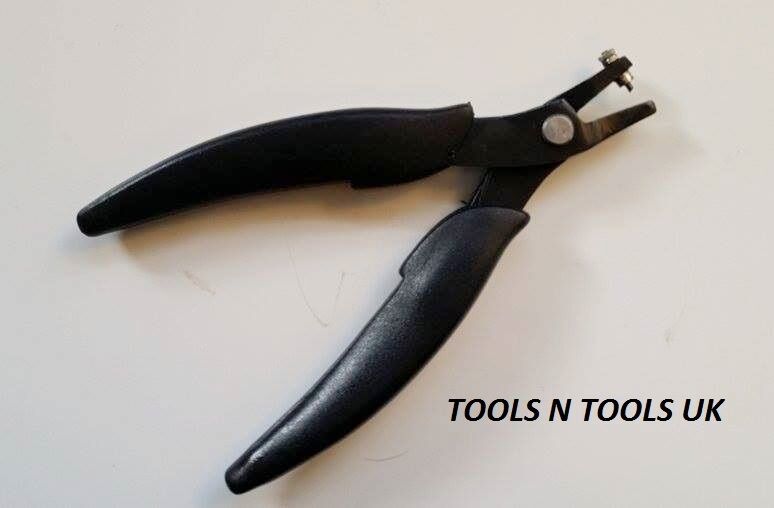 Ergonomic-Black-Handles-Metal-Hole-Punch-Pliers-Jewellery-Sheets-Stock-15-mm-261912699728-2